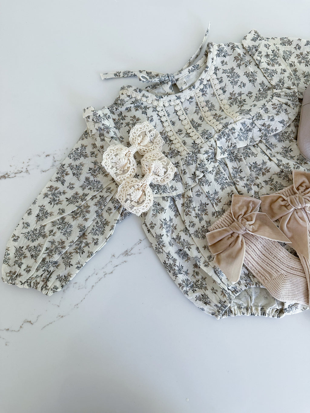 Agnes Floral Romper